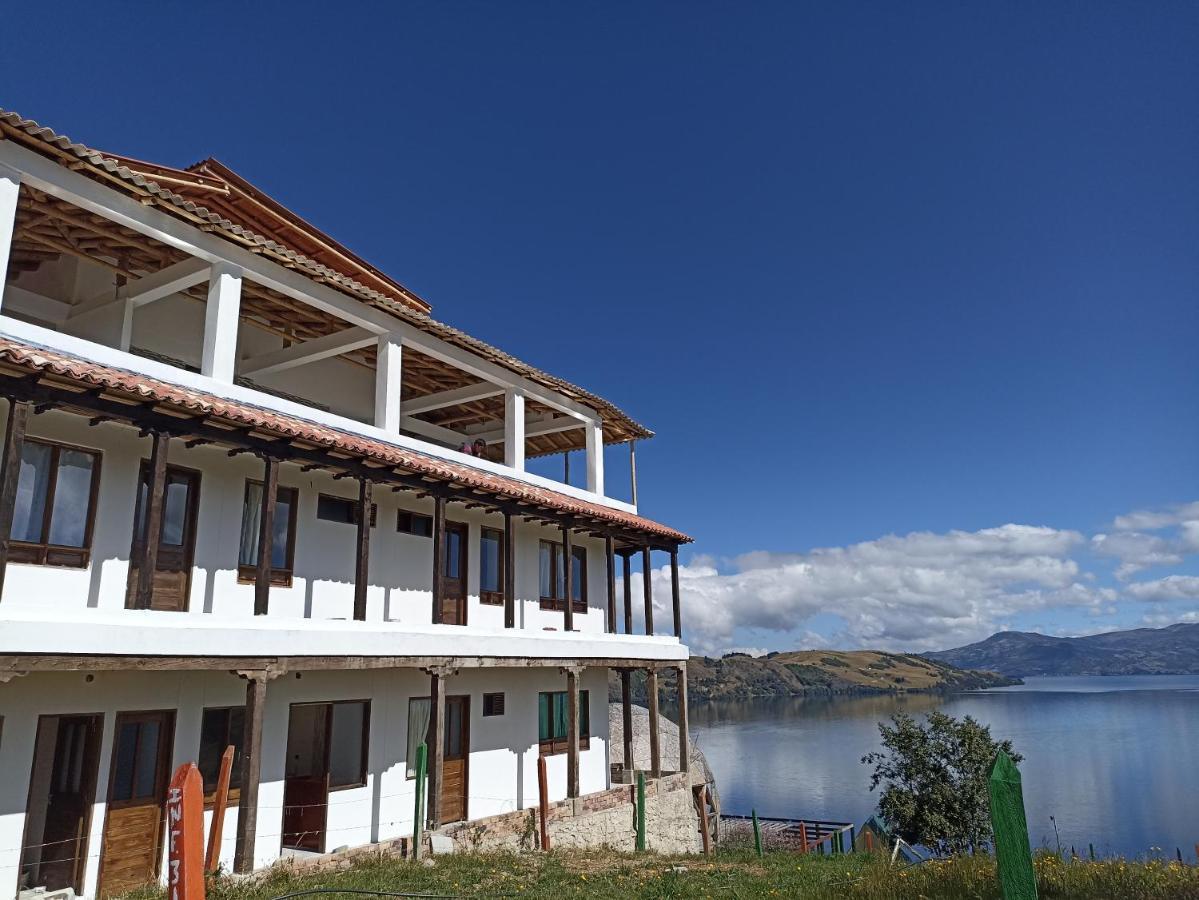 Hotel Tota Eliseo Playa Blanca Lago De Tota Ngoại thất bức ảnh
