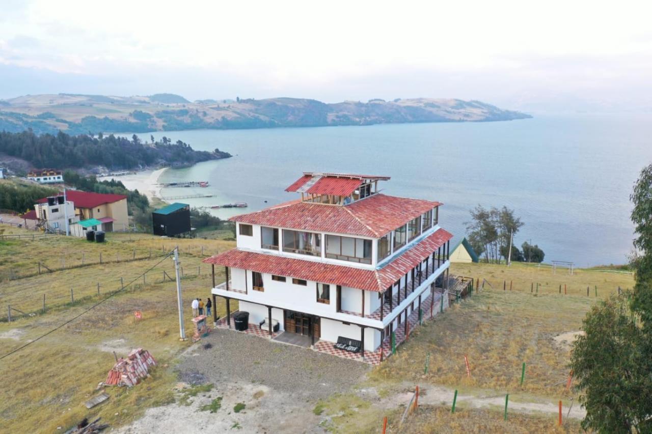 Hotel Tota Eliseo Playa Blanca Lago De Tota Ngoại thất bức ảnh