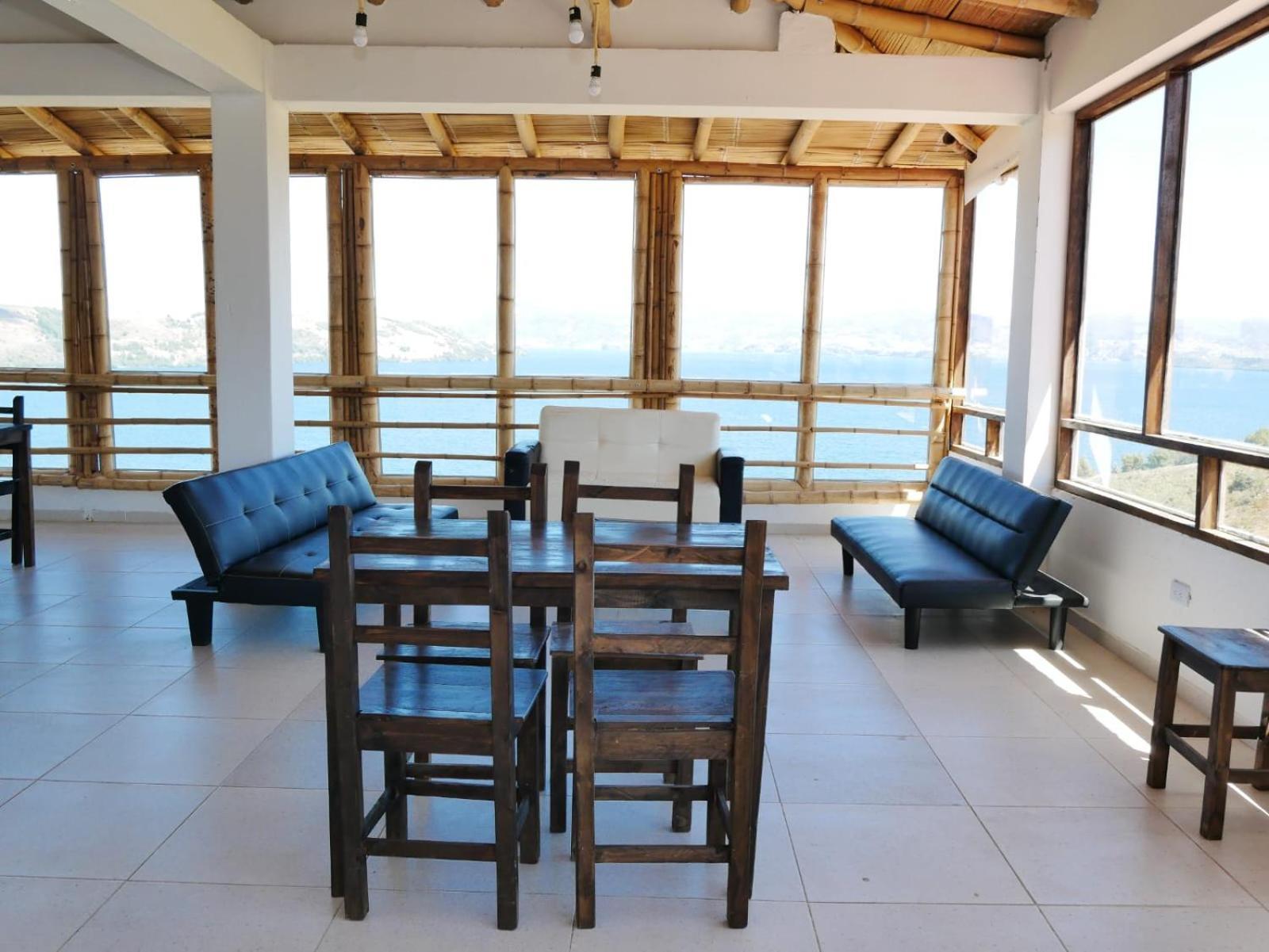 Hotel Tota Eliseo Playa Blanca Lago De Tota Ngoại thất bức ảnh