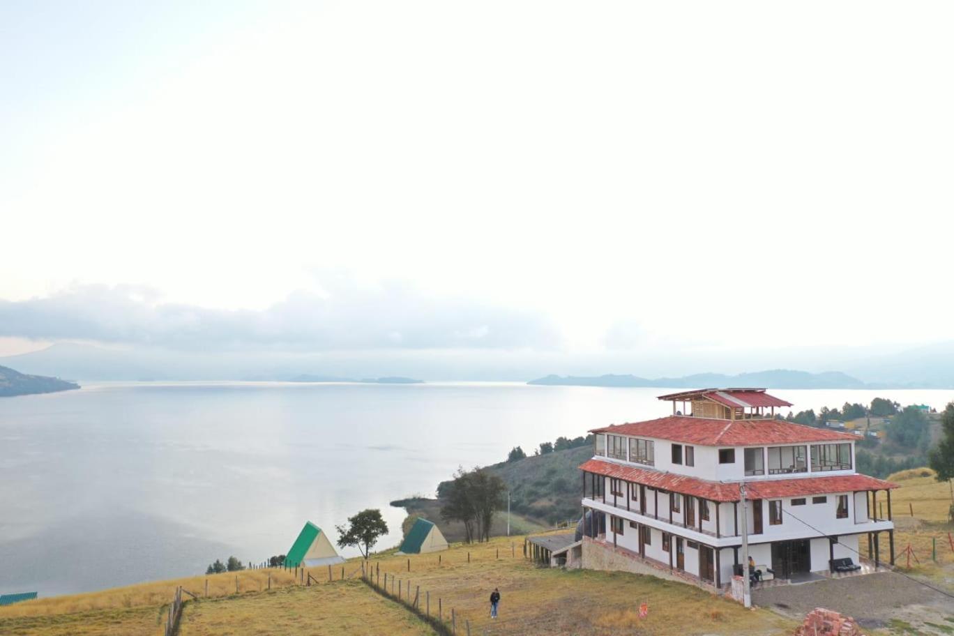 Hotel Tota Eliseo Playa Blanca Lago De Tota Ngoại thất bức ảnh